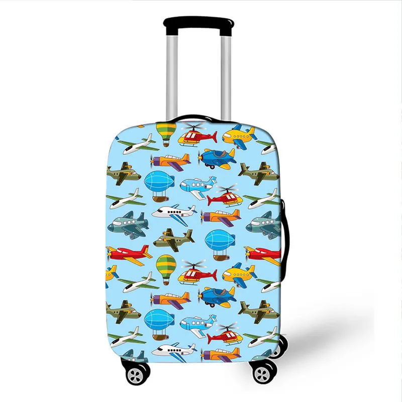 Cartoon Suitcase Case Protective Cover Animals Travel Luggage Thicken Dust Cover Accessories Suitcases Organizer 18 To 32 Inche - Цвет: 28