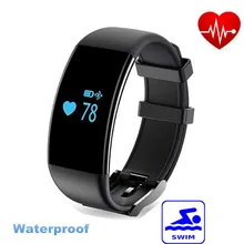 Original DFit D21 Heart Rate Monitor Smartband Waterproof Smart Band Bracelet Health Fitness Tracker Pedometer for Android iOS