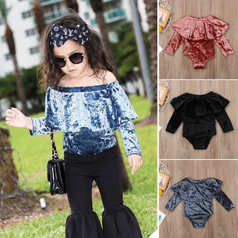 

2018 Baby Girls Romper Autumn Winter Clothes for Toddler Kids Girls Long Sleeve Nylon Warm Jumpsuit Children Clothes 0-3T