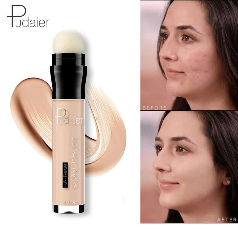 

Pudaier Face Foundation Freckle Covering Concealer Corrector Contouring Face Concealers Contouring Makeup Face Cosmetics