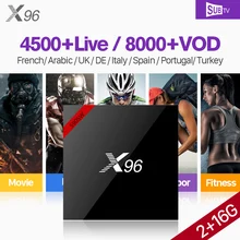 IPTV France Arabic SUBTV Code 1 Year X96 X96W Android 7.1 Smart IP TV Box 2GB 16GB Netherlands Spain Belgium French IPTV Top Box IPTV France Arabic SUBTV Code 1 Year X96 X96W Android 7.1 Smart IP TV Box 2GB 16GB Netherlands Spain Belgium French IPTV Top Box
