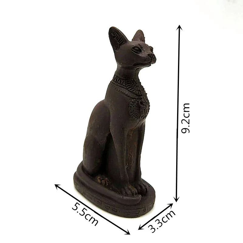Египетская черная кошка идол силиконовая форма для ресторана инструменты для украшения шоколадного торта DIY мягкие конфеты Мыло Свеча гипсовая Смола плесень