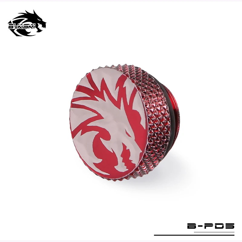 

Bykski Frosting dragon printing G1/4 Stopper/ Plug. Multi-color options. P/N: B-PD5