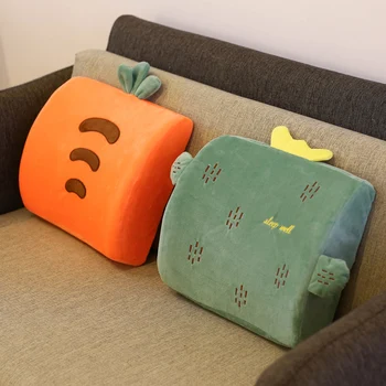 

Pillow Car Pillow Back Office Pillow Back Cushion Memory Cotton Waist Cushion Pillow Chair Seat Large Back Cushion 60k121