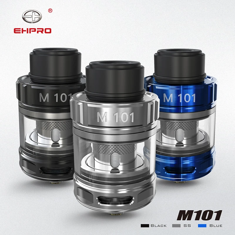 New arrival Ehpro M101 Sub Ohm Tank for armor prime mod 2ml/3ml capacity vape tank 0.3ohm mesh coil vs tfv8 baby mesh tfv12