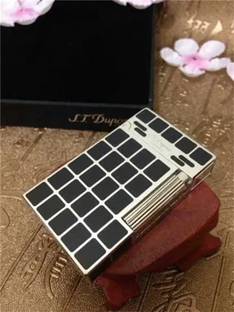 

S.T Memorial D upont lighter Bright Sound! New With the Box and Adapter Serial number T988 Silver