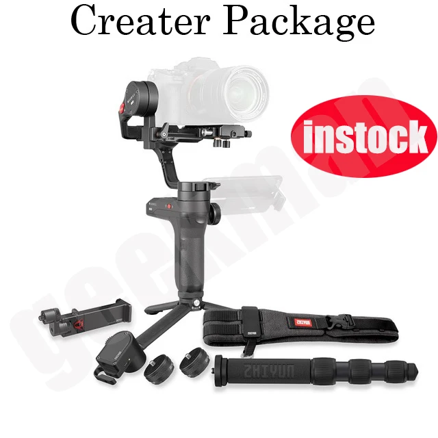 

ZHIYUN WEEBILL LAB 3-Axis Gimbal for Mirrorless Camera Handheld Stabilizer Gimbals vs DJI Ronin s AK2000 MOZA AIR