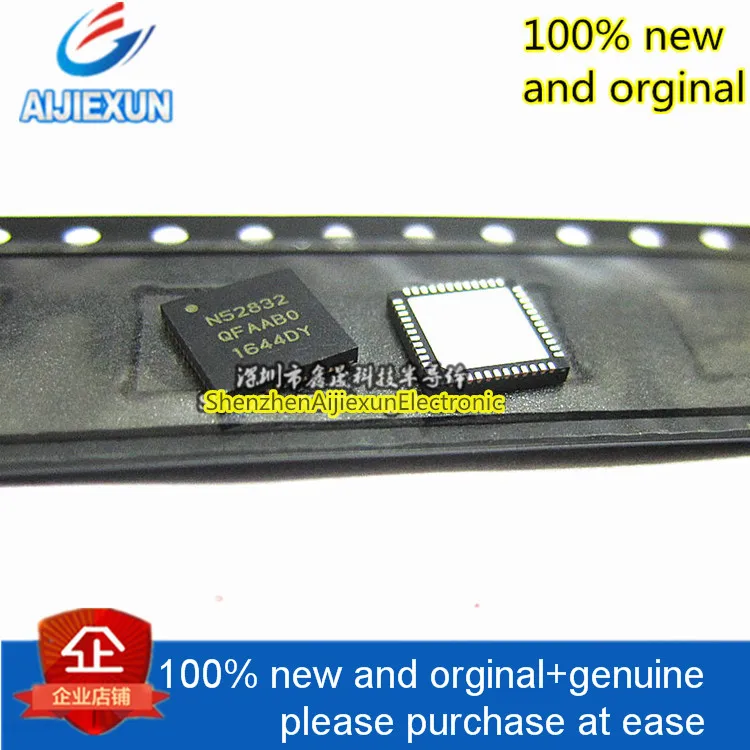 

5pcs 100% new and orginal silk-scrern N52832 NRF52832-QFAA-R QFN48 Bluetooth wireless chip in stock