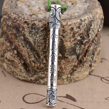 

New jewelry Man pendant S925 Sterling Silver Gold Hoop stick style network explosion models