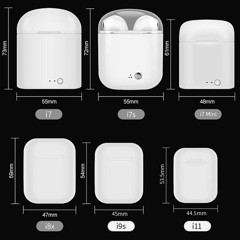 Новинка,, оригинальные беспроводные наушники i11-tws близнецов, Мини Bluetooth V5.0, стерео гарнитура, наушники для всех смартфонов