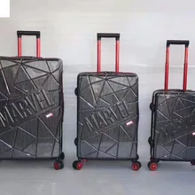 Брендовый чемодан Marvel, чемодан на колёсиках для мужчин и женщин, чемоданы на колесиках, чемодан на колесиках для путешествий