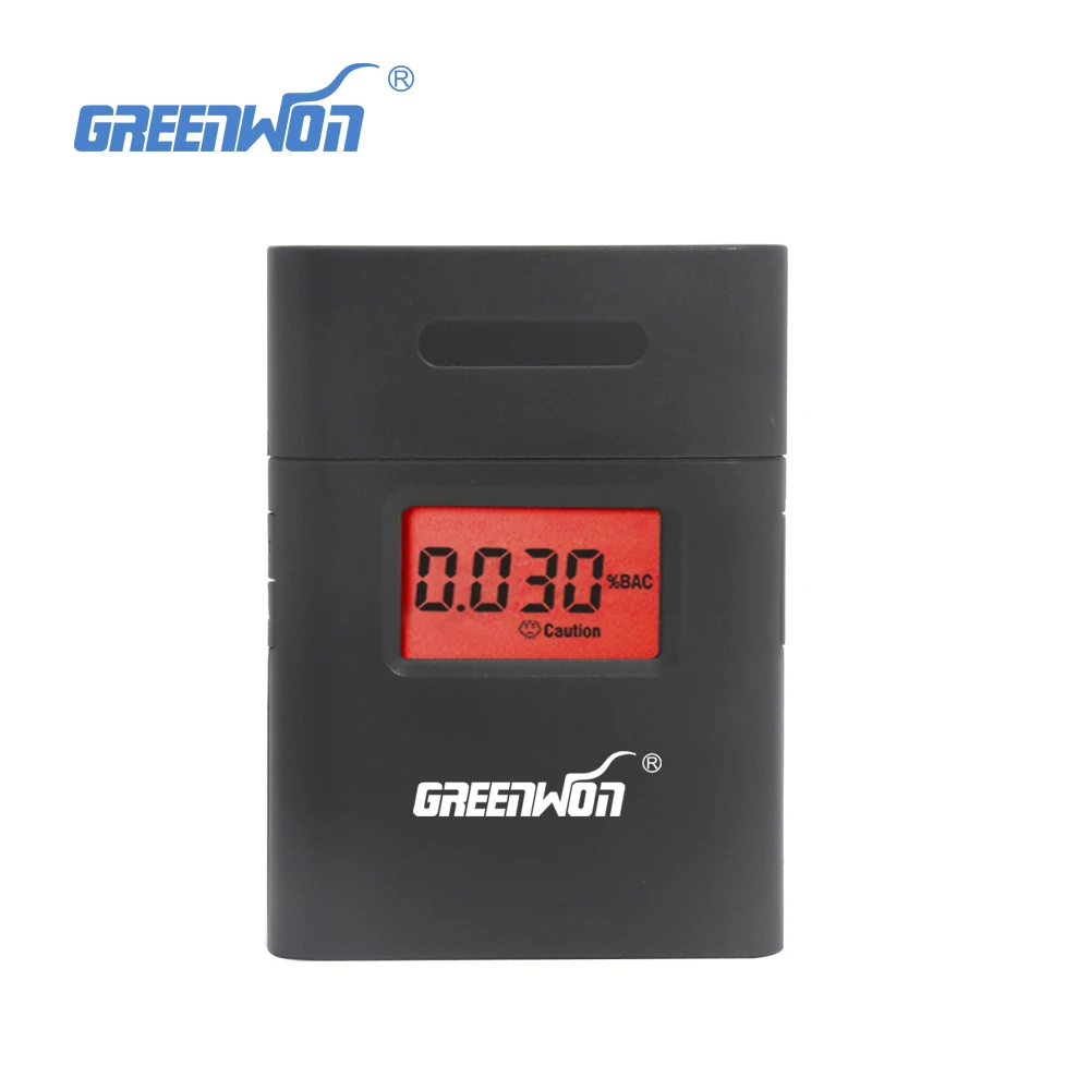 Профессиональный Алкотестер GREENWON по заводской цене полицейский цифровой