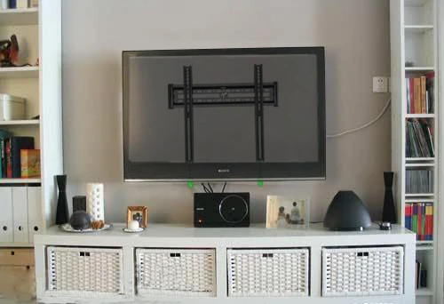NBC2-F, универсальный, 3"-47", плоская панель, lcd, светодиодный, ТВ, настенное крепление, фиксированная тв стойка с замком и устройством разблокировки