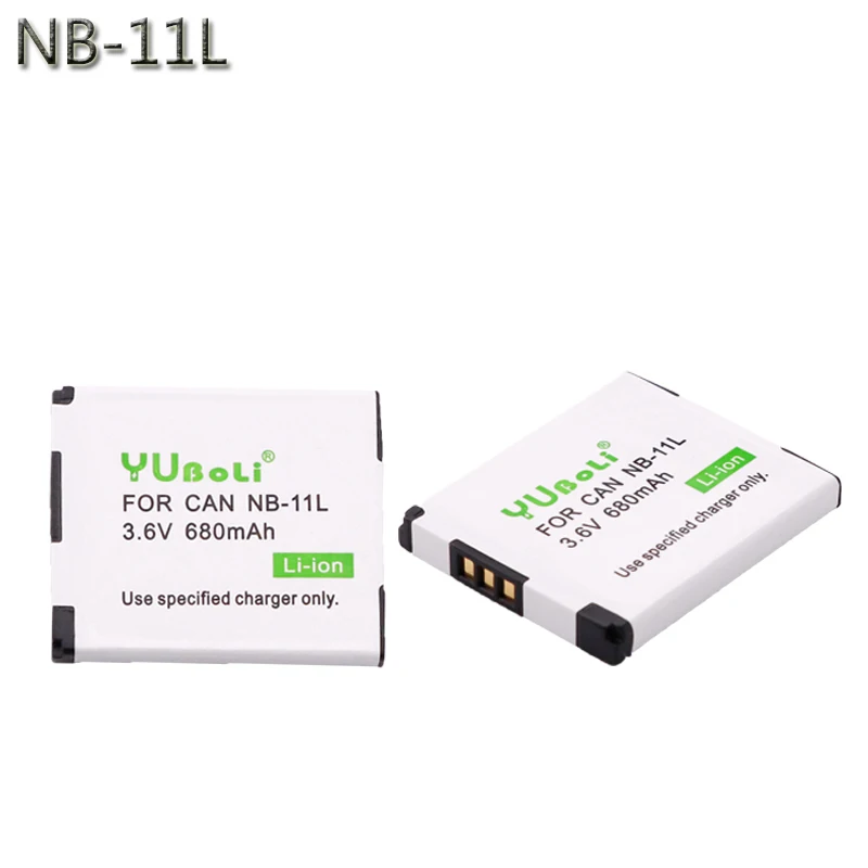 YUBOLI NB 11L / NB 11LH Ultra High Capacity 680mAh Battery for Canon