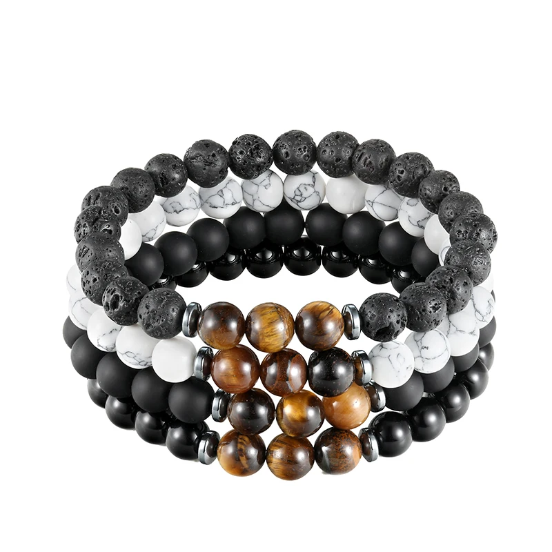 JAAFAR High quality black pearl bracelet red iron ore natural people