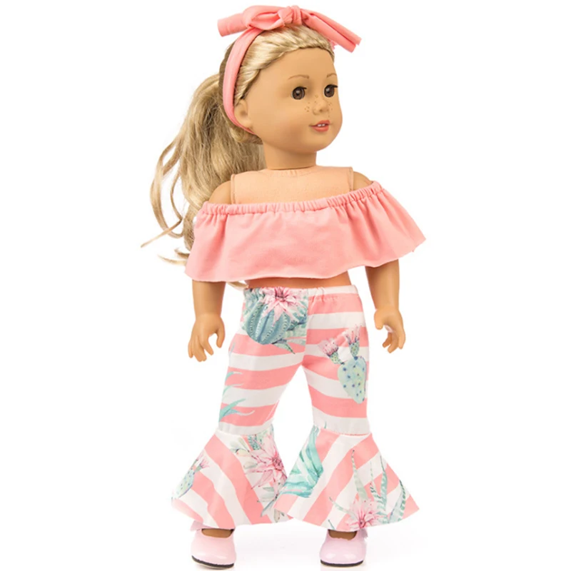 18 дюймовых кукол одежда-милая одежда для моего маленького ребенка-18 ''/43-46 см жизнь/поколение ребенка кукольный наряд-игрушки аксессуары Подходит подарок для девочки