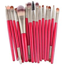 15 pcs Makeup Brush Set professional make up tools Powder Foundation Eyeshadow Eyeliner Lip Cosmetic Brushes 2016 Beauty