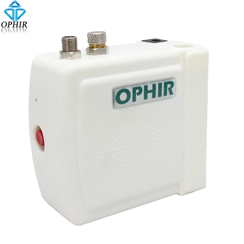 OPHIR, работающего на постоянном токе 12 В в Батарея мини воздушный компрессор для Аэрограф Комплект аэрографии хобби Косметика временные