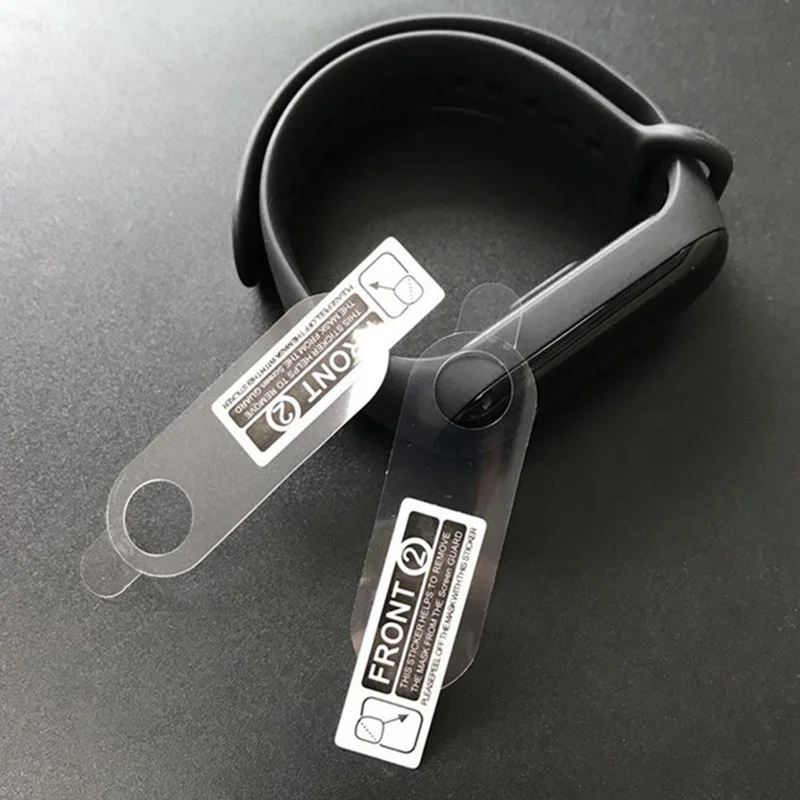 2 шт. Защитная пленка для экрана Xiaomi Mi Band 3 Смарт браслет Xiomi Защитные пленки не