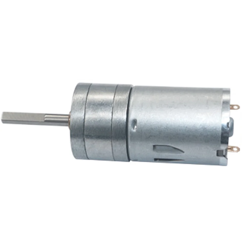 Микро DC мотор-редуктор 6V 12V 24V длина вала 25MM низкая скорость 12 до 1360RPM Регулируемая скорость Обратный для DIY микро смарт-устройства