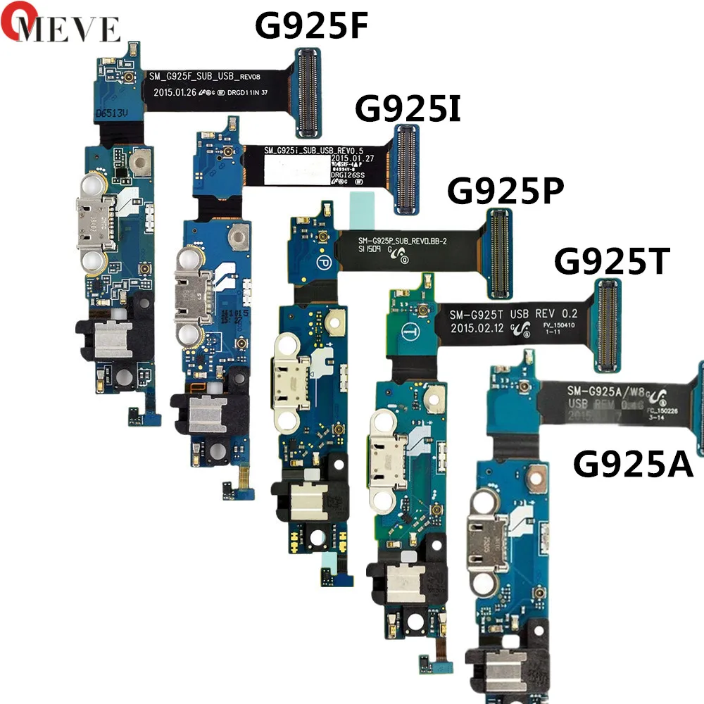 

100% Original Dock Connector Charger USB Charging Port Flex Cable For Samsung Galaxy S6 edge G925A G925T G925V G925P G925i G925F
