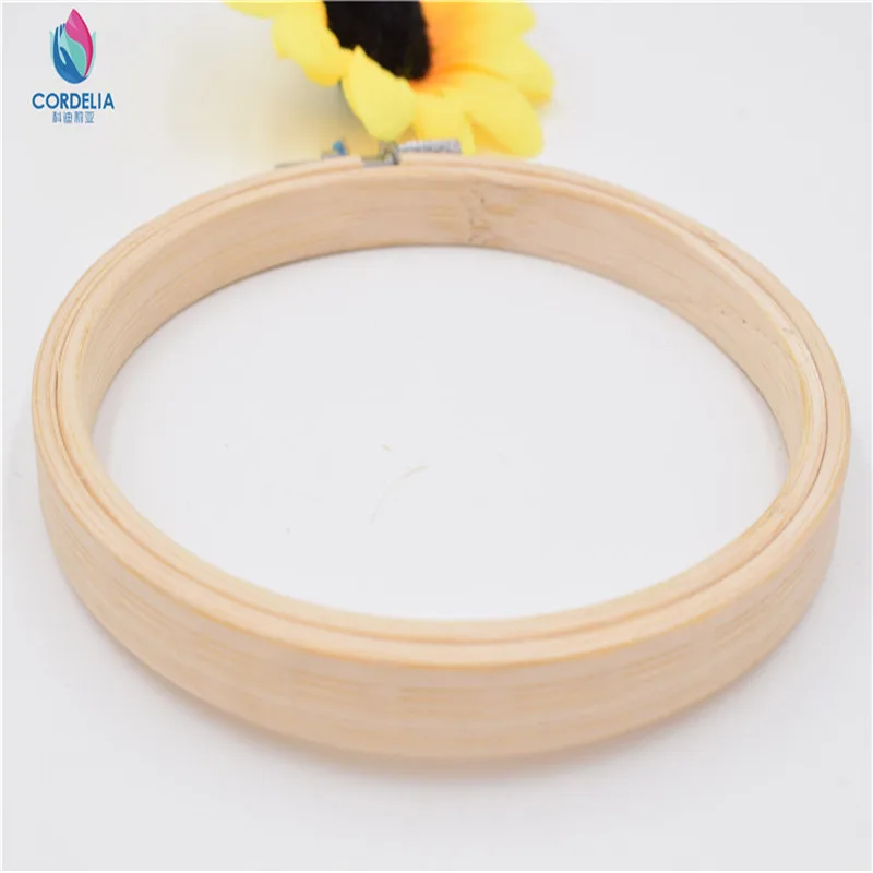 

1 pc 10cm round 100% natural bamboo made embroidery hoop as cross stitch tools for home DIY fabric work tool patchwork tools