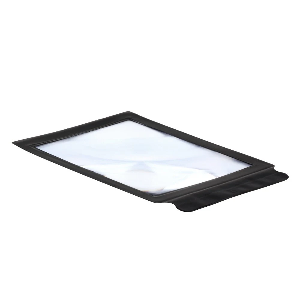 

reading magnifier--Full-page reading magnifier Magnification 3x Format A4, Black