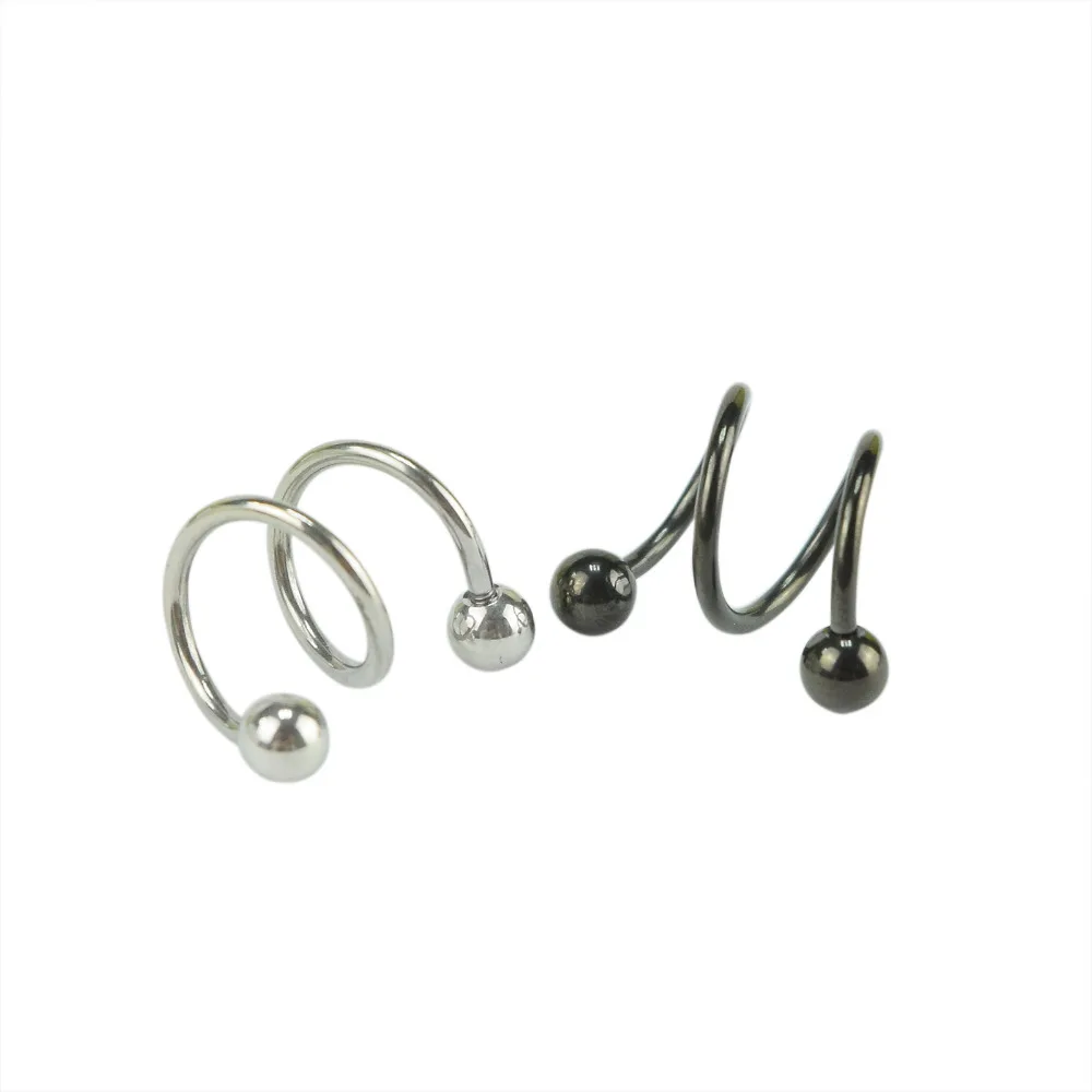 Stainless Steel S Shape Earrings Studs Industrial Construction Scaffold