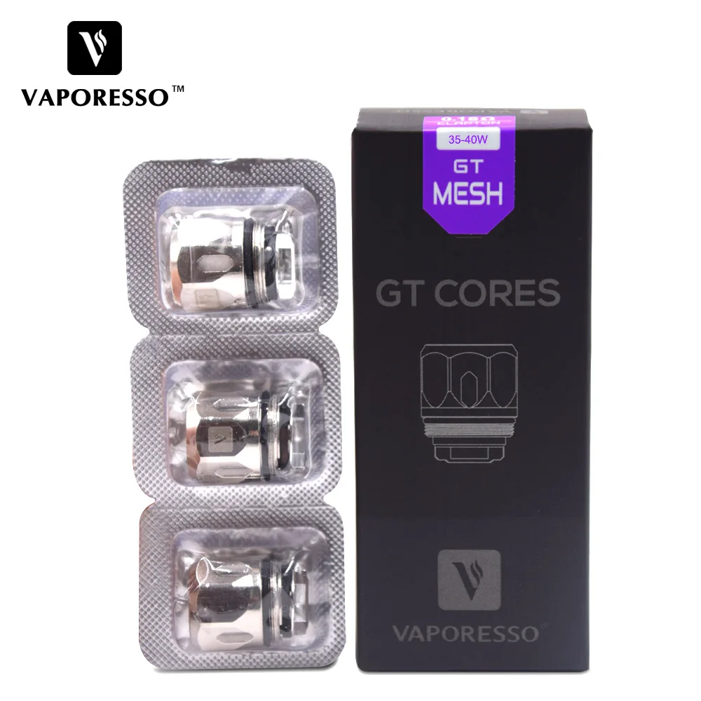 3 шт./лот оригинальный испаритель Vaporesso core Coil GT2 GT4 GT6 GT82 GT сетчатый для SKRR NRG Tank Gen Polar
