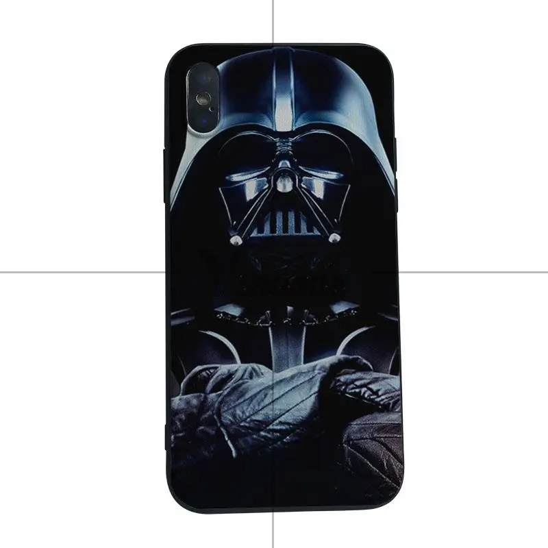 Yinuoda Darth Vader Star Wars мягкий резиновый черный чехол для телефона iphone 7 7plus X XS XR XSMax 8 5 5S 6s 6s Plus Чехол для мобильного телефона