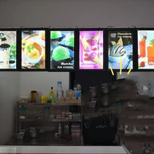 A3 светодио дный Ultra Slim Light box/дисплей меню/магнитный свет коробки/дисплей меню(10 шт./лот