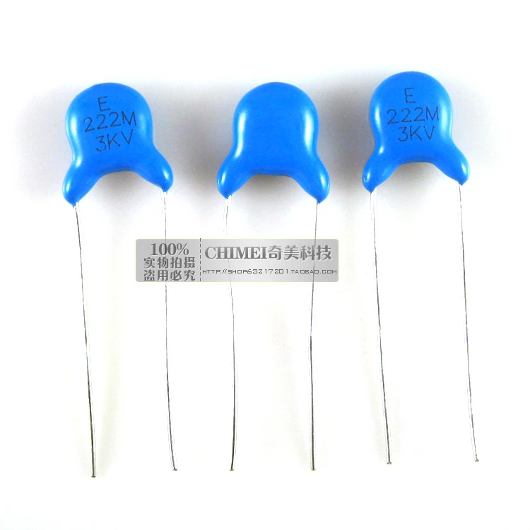 High voltage ceramic capacitors 3KV 222M 222K capacitor to eliminate ...