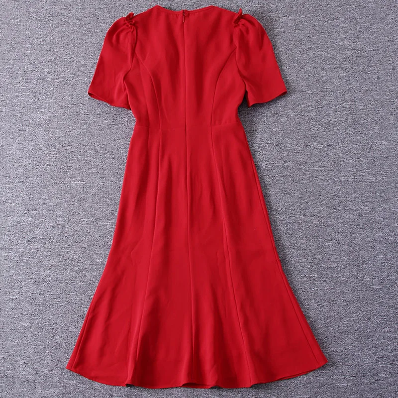 Najtaniej Kate Middleton Mermaid Milan designerska bluzka wysokiej jakości letnia nowa moda damska Party Sexy Vintage elegancka elegancka zielona sukienka