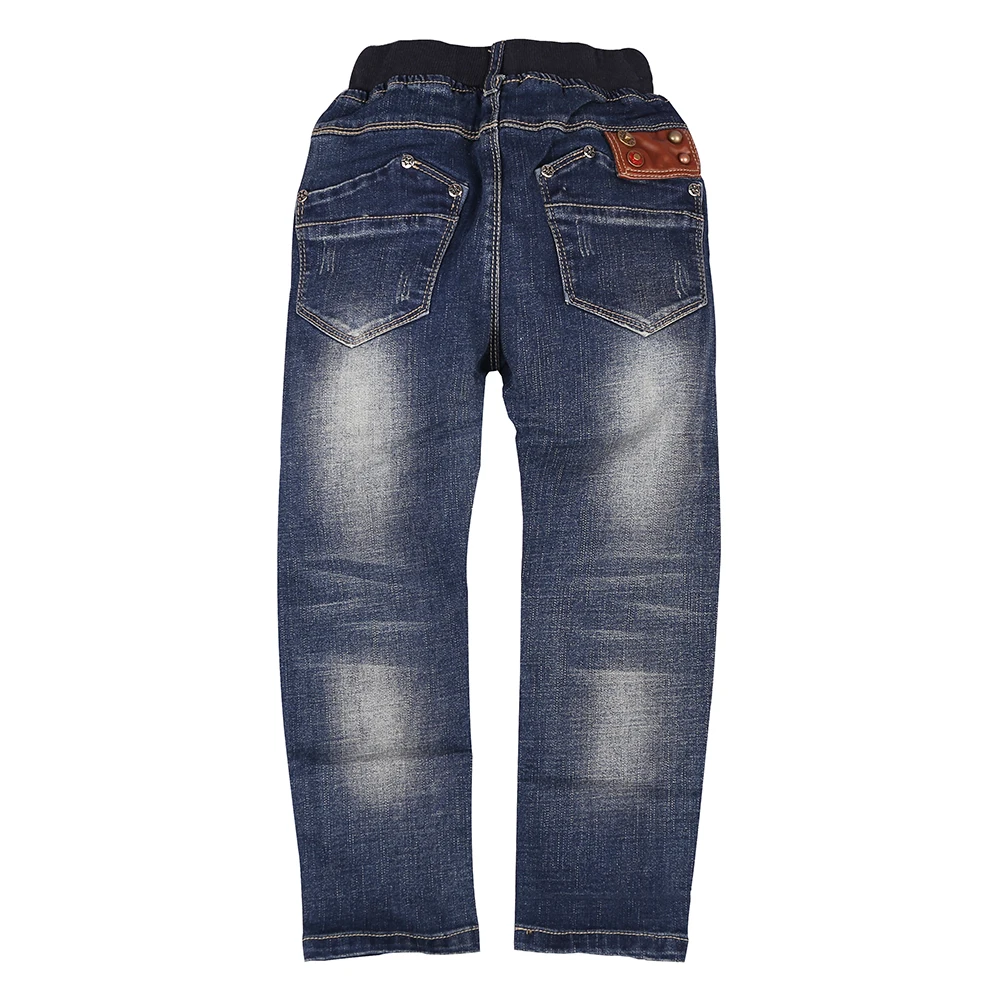 HE Hello Enjoy/джинсы для мальчиков весна г., новые Брендовые повседневные детские джинсы для мальчиков, джинсовые рваные обтягивающие брюки детские джинсы для подростков