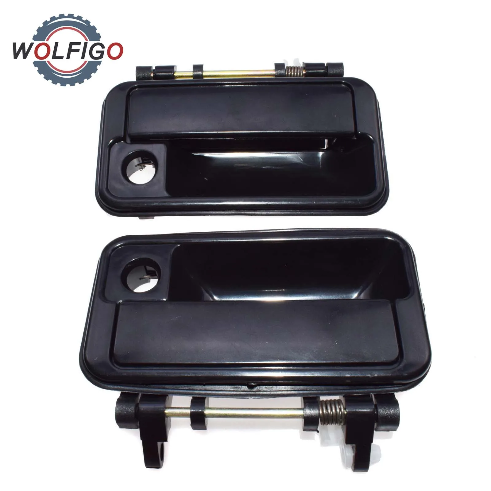 OCPTY Door Handles Exterior Driver Passenger Side Replacement fit 1989-1994 Geo Metro Pontiac Firefly Suzuki Swift Outside Door Handles Smooth Black 4pcs OCPTY Door Handles Exterior Driver Passenger Side Replacement fit 1989-1994 Geo Metro Pontiac Firefly Suzuki Swift Outside Door Handles Smooth Black 4pcs