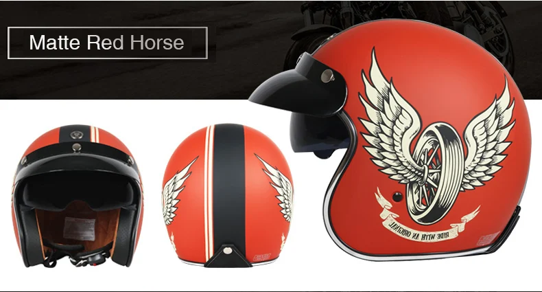 4 retro rosto aberto capacete m l xl com viseira sunney