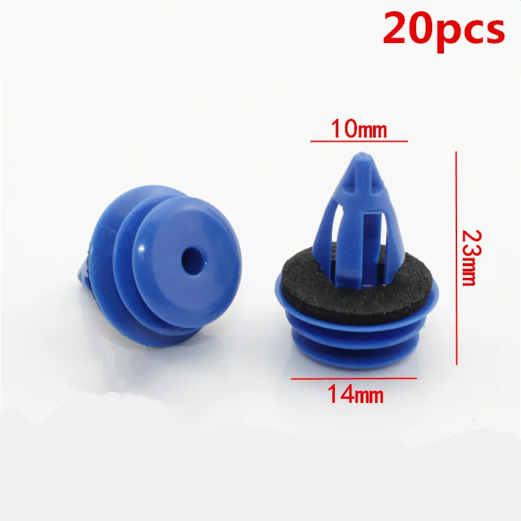 

Fit for 20PCS Automotive tailgate trim panel clip for Jaguar Land Rover Discovery Range Rover Evoque plastic fasteners