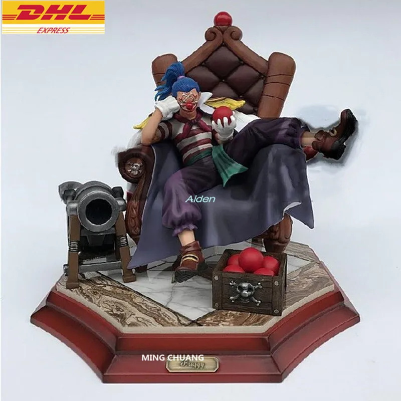 

11" ONE PIECE Statue Seven Warlords Of The Sea Bust Buggy Full-Length Portrait Clown GK Action Figure PF Toy BOX 28CM B1369
