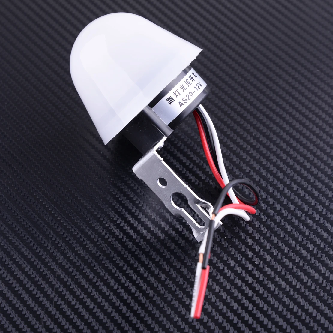 

LETAOSK AS-20 DC 12V 10A Light Sensor Auto Control Switch Street Road Day Off Night On for highway, factories, garden