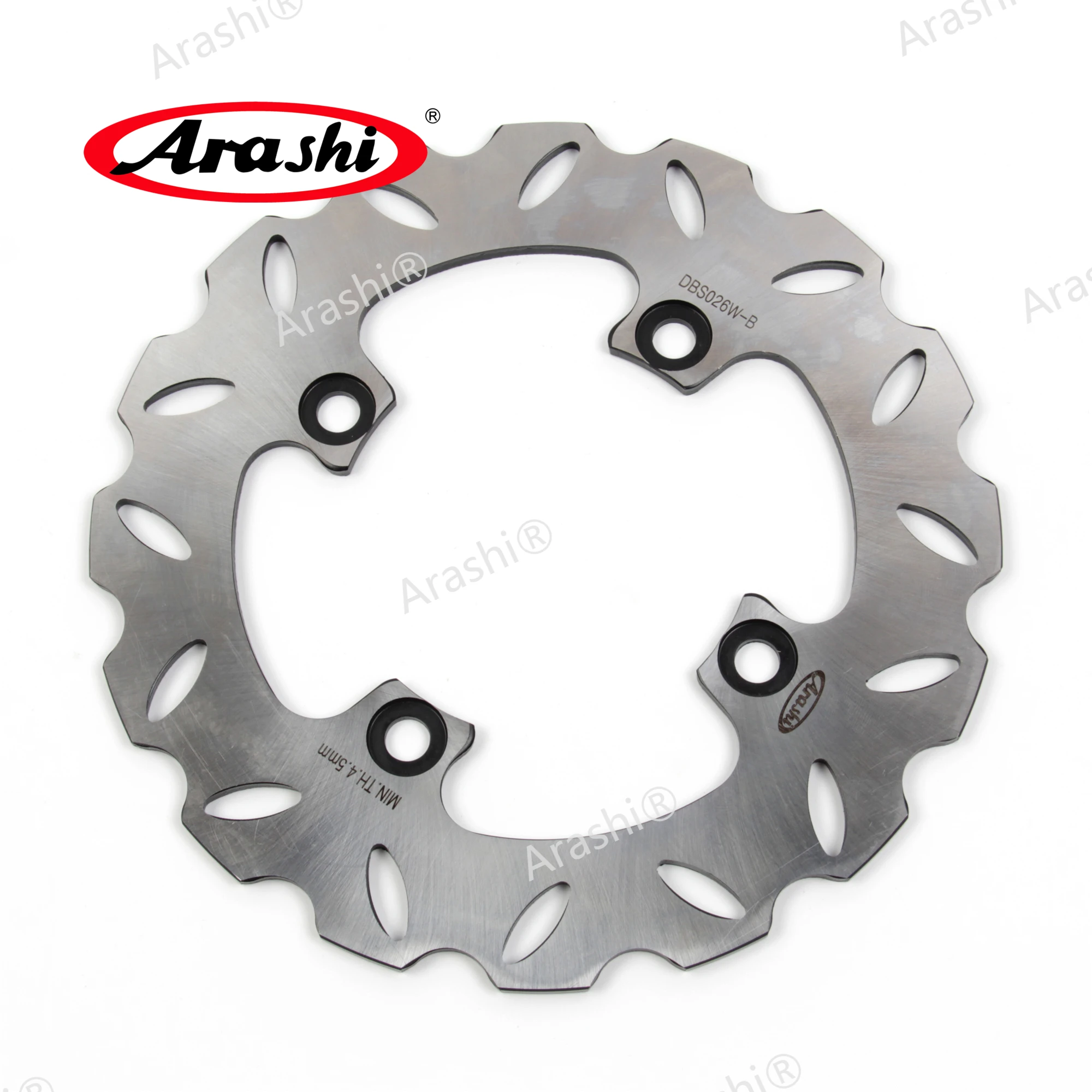 Arashi For Kawasaki Zx6r 600 2007 2015 Cnc Rear Brake Disc Rotor