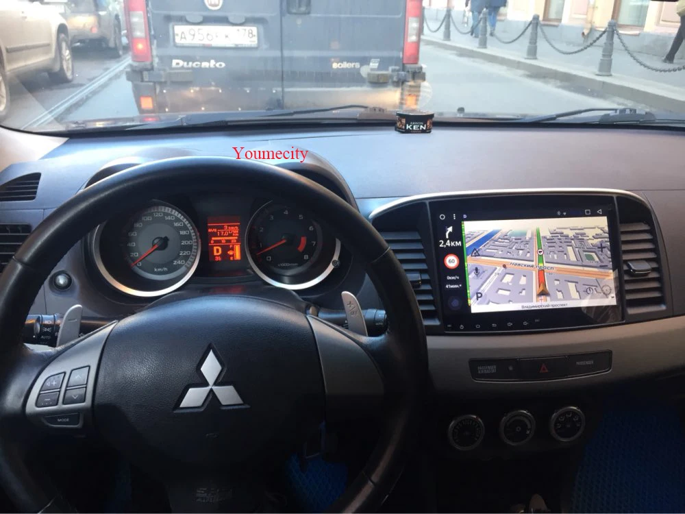 Youmecity Android 9,0 автомобильный DVD мультимедийный плеер для MITSUBISHI LANCER 2007- 9x10,1 дюймов 2DIN 3g/4G gps радио видео плеер