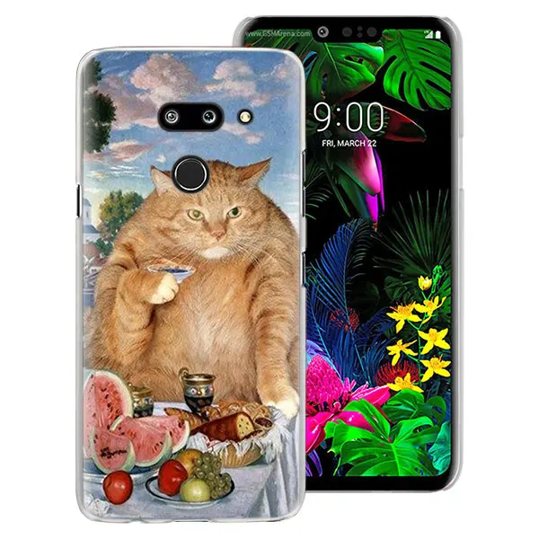 Забавный художественный эстетический чехол для телефона, чехол для LG G7 G8 ThinQ G5 G6 V30 V40 V50 ThinQ Q6 Q7, жесткий чехол-накладка - Цвет: 04