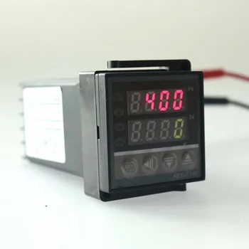 

AC100-240V PID Temperature Controller Relay Output REX-C100 Thermostat Regulator