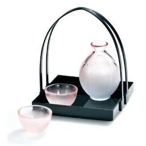 

guci marry Japan Hirota whistle cherry handmade sake gift set wine jug Sake