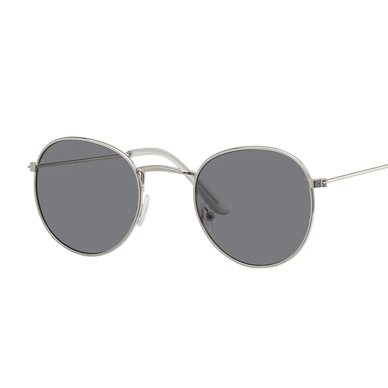 Neue Marke Designer Vintage Oval Sonnenbrille Frau Retro Klare Linse Brillen Runde Sonnenbrille Für Weibliche Damen Oculos De_voghion.com
