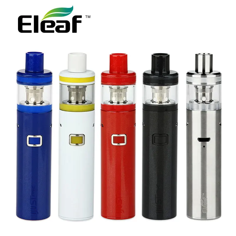 

Original Eleaf IJust ONE Kit with 1100mah Battery Mod & 2ml Tank w/ EC Coil /GS Head Electronic Cigarette Kit Vs Eleaf IJust S