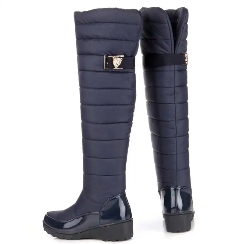 women's knee high waterproof snow boots