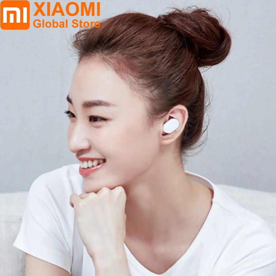 Xiao mi Airdots TWS наушники Bluetooth 5,0 беспроводные наушники-вкладыши mi наушники Молодежная версия сенсорное управление с зарядным устройством