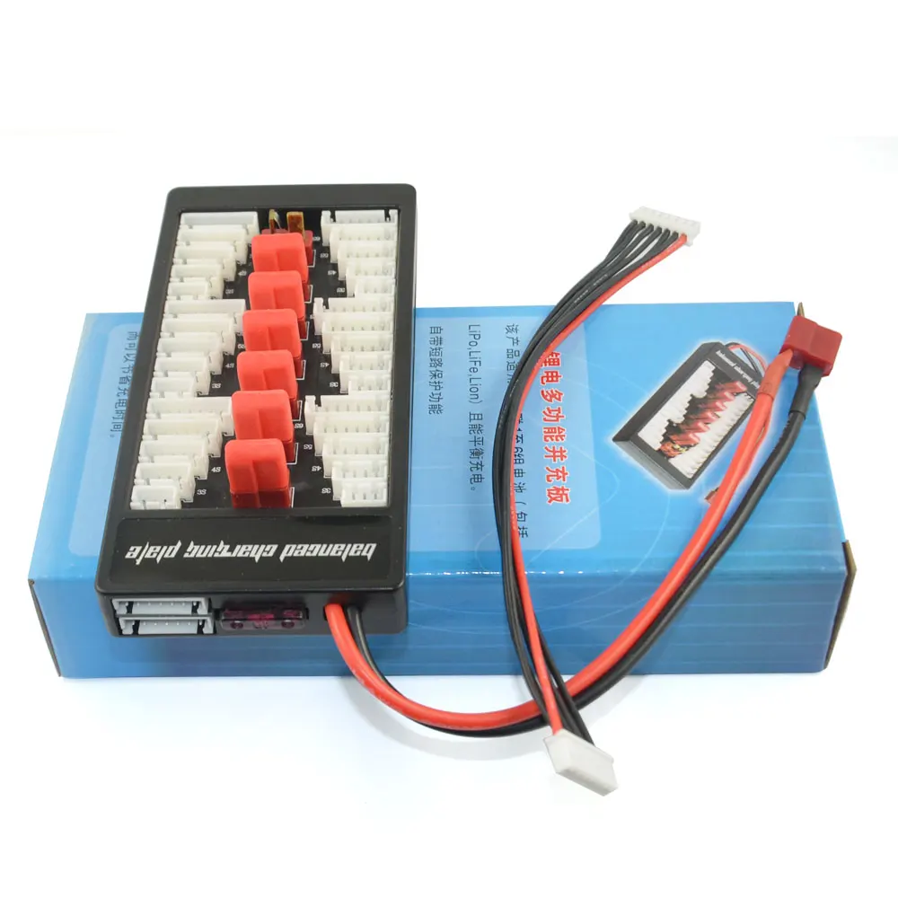 XT60 Parallel Charging Adapter Board T plug Deans Charger board 2 6s