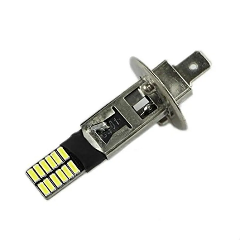 20 штук Super White 6500 K H1 H3 24-SMD светодиодный Замена лампы противотуманных фар вождения DRL Кан-бас Туман огни